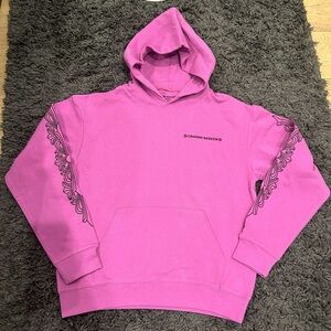 Chrome Hearts Pink Hoodie